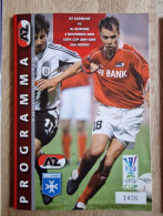 Programme AZ Alkmaar - AJ Auxerre - 4.11.2004 - UEFA Cup - Football Soccer Fussball Calcio - Programm - Bücher