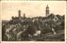 42265427 Auerbach Vogtland Gesamtansicht Mit Kirche Und Turm Auerbach - Auerbach (Vogtland)