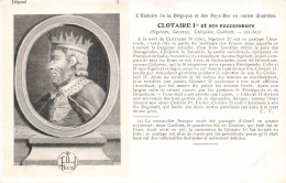 CELEBRITES - Personnages Historiques - Clotaire 1er Et Ses Successeurs - Roi - Carte Postale Ancienne - Hombres Políticos Y Militares