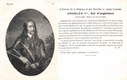 CELEBRITES - Personnages Historiques - Charles 1er - Roi D'Angleterre - Carte Postale Ancienne - Uomini Politici E Militari