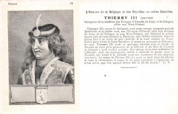 CELEBRITES - Personnages Historiques - Thierry III - Roi Des Francs - Carte Postale Ancienne - Uomini Politici E Militari