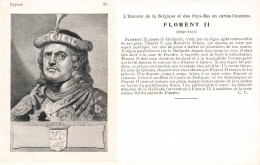 CELEBRITES - Personnages Historiques - Florent II - Roi - Carte Postale Ancienne - Uomini Politici E Militari