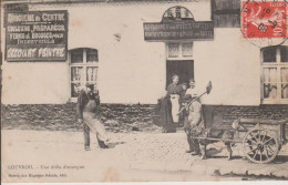 LOUVROIL - UNE DROLE D'ENSEIGNE / ATTELAGE DE CHIEN - Louvroil