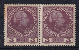 AUSTRIA 1904 - MNH - ANK 141 - Pair! - Ungebraucht