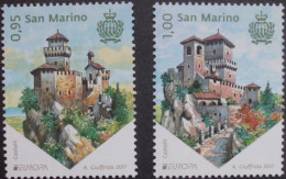 San Marino      Europa Cept   Burgen Und Schlösser 2017    ** - 2017