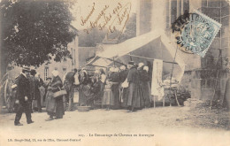 CPA 63  LE BROCANTAGE DES CHEVEUX EN AUVERGNE - Manzat