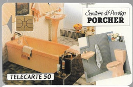 CARTE-PUCE-PRIVEE-D-50U-D 548-SO3-VILLEROY & BOCH-Lot N°A 113531-1000Ex- R° Mat-NEUVE-LUXE-/RARE - Telefoonkaarten Voor Particulieren