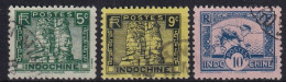 INDOCHINE 1941 - Canceled - YT 214-216 - Usados