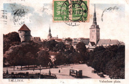 21 084  EESTL TALLINN  Vabaduse Plats       ESTONIE  ( 2 Scans) - Estonie