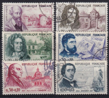 FRANCE 1960 - Canceled - YT 1257-1262 - Used Stamps