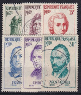 FRANCE 1956 - Canceled - YT 1082-1087 - Gebruikt