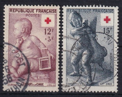 FRANCE 1955 - Canceled - YT 1048, 1049 - Used Stamps