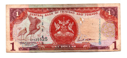 Trinidad & Tobago - Banknotes - 1 Dollar - Nice Fancy Radar Number ( 525525 ) -  ND 2006 - Used - Trindad & Tobago