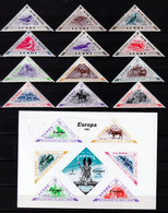 LUNDI  EUROPA SHEET + 2  SETS   MNH/ MH   ANIMALS - Zonder Classificatie