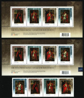 Kanada 2010 - Mi-Nr. 2628-2631 & Block 126 & 126 I ** - MNH - Indianerhäuptlinge - Unused Stamps