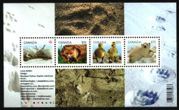 Kanada 2011 - Mi-Nr. Block 135 ** - MNH - Wildtiere / Wild Animals - Ungebraucht