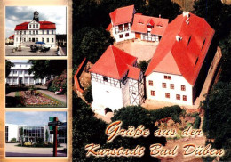 73905438 Bad Dueben Rathaus Kurpark Mit Altem Moorbad Heide Spa Burg Mit Burgwae - Bad Dueben