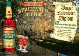 73758292 Burg Spreewald Kolonieschaenke Burger Kolonisten Diplom Likendeeler Spr - Burg (Spreewald)