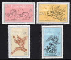 PITCAIRN ISLANDS 1982 CHRISTMAS "RAPHAEL'S ANGELS" SET MNH - Pitcairn Islands