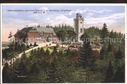 42259749 Auersberg Wildenthal Aussichtsturm Unterkunftshaus  Auersberg - Eibenstock