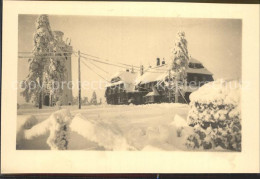 42259722 Auersberg Wildenthal Unterkunftshaus Und Aussichtsturm Auersberg - Eibenstock