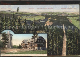 42259721 Auersberg Wildenthal Panorama Unterkunftshaus Und Aussichtsturm Auersbe - Eibenstock