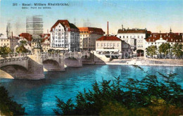 12647583 Basel BS Mittlere Rheinbruecke Basel - Other & Unclassified