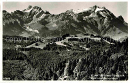 12632873 St Anton Altstaetten Panorama Blick Ins Saentisgebirge Appenzeller Alpe - Altri & Non Classificati