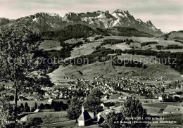 12632693 Appenzell IR Mit Sollegg Klosterspitz Und Saentiskette Appenzeller Alpe - Andere & Zonder Classificatie