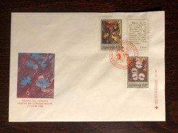 YUGOSLAVIA  FDC 1990 YEAR RED CROSS  HEALTH MEDICINE - Covers & Documents