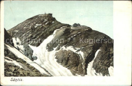 12317193 Saentis AR Gipfel Observatorium Berghaus Appenzeller Alpen Saentis AR - Sonstige & Ohne Zuordnung
