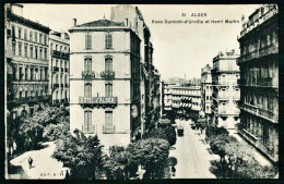 A65  ALGERIE CPA  ALGER - RUES DUMONT D' URVILLE ET HENRI MARTIN - Sammlungen & Sammellose