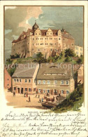 42252646 Zschopau Schloss Wildeck Kuenstlerkarte Zschopau - Zschopau