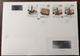 Hungary 2019 2017 Postal History Artifacts Cover To Canada - Usati