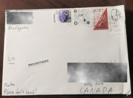 Bulgaria 2023 Talev Stanislavov Smirnenski 2022 Cybersecurity Cover To Canada - Used Stamps