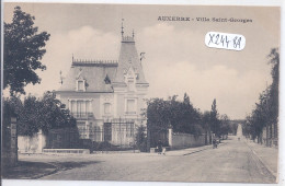 AUXERRE- VILLA SAINT-GEORGES - Auxerre