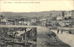 42248833 Hinterhermsdorf Panorama Weg Zur Oberen Schleuse Bootsstation Hinterher - Sebnitz