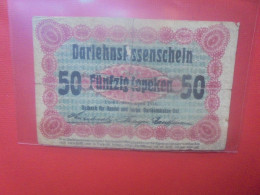 OCCUPATION ALLEMANDE (LITUANIE) 50 KOPEKEN 1916 Circuler (ALL.1) - 1. WK