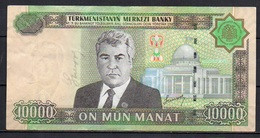 527-Turkmenistan Billet De 10 000 Manat 2005 AS800 - Turkménistan