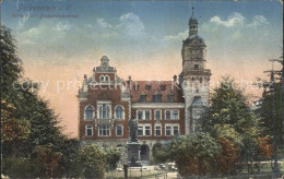 42245853 Falkenstein Vogtland Rathaus Mit Bismarckdenkmal Falkenstein Vogtland - Falkenstein (Vogtland)