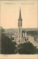 42245849 Falkenstein Vogtland Kirche Blick Vom Schlosspark Falkenstein Vogtland - Falkenstein (Vogtland)