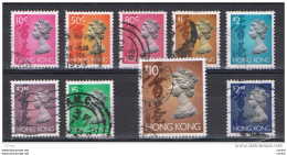 HONG-KONG:  1992/93  ELIZABETH  II°  -  LOT  9  USED  STAMPS  -  YV/TELL. 683//730 - Usados