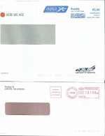 Lot De 10 Lettres Affranchies D'EMA _ Enveloppes Entières - Machines à Affranchir (EMA)