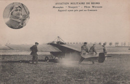 AVIATION MILITAIRE DE REIMS / MONOPLAN NIEUPORT / PILOTE WEYMANN - Meetings