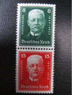 DR-ZD Nr. S37, 1927, Hindenburg, Postfrisch, Mi 150€ *DEL286* - Libretti & Se-tenant