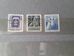 Canada	Animals (F76) - Used Stamps