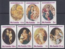 ST.LUCIA 420-426,unused (**) Christmas 1977 - St.Lucie (1979-...)