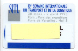 Carte Salon Badge SITL Card FRANCE Karte (F 637) - Ausstellungskarten
