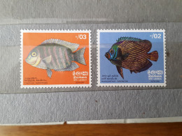 1972	Ceylon	Fishes (F76) - Unused Stamps