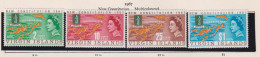 BRITISH VIRGIN ISLANDS  - 1967 New Constitution Set  Hinged Mint - British Virgin Islands